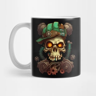 Robot skull Mug